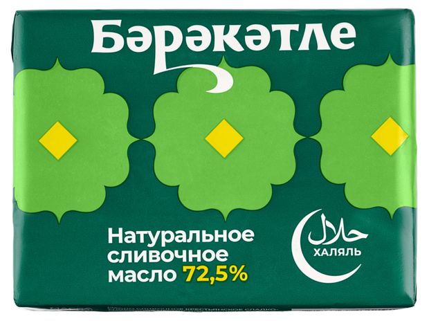 

Масло сливочное Бэрэкэтле крестьянское 72.5%
