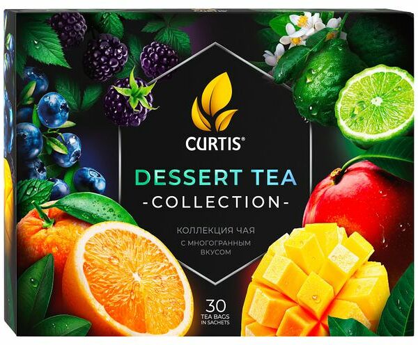 Набор подарочный Curtis Dessert Tea Collection в сашетах 58.5 г 