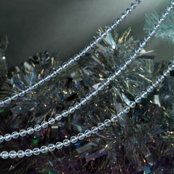 Бусы новогодние, Снежное кружево, 2,7 м, в ассортименте