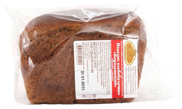 

Хлеб МИР СДОБРИНО Бородинский, 350г