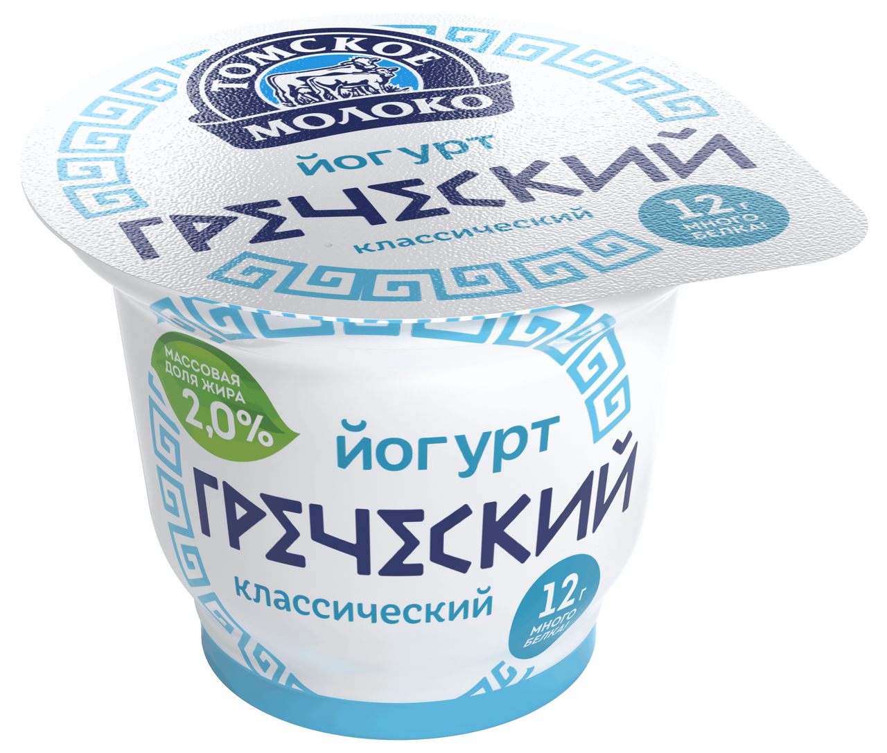 

Йогурт греческий Томское молоко Классический 2% 160 г