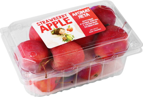 

Яблоко-мини Клубничное 500 г