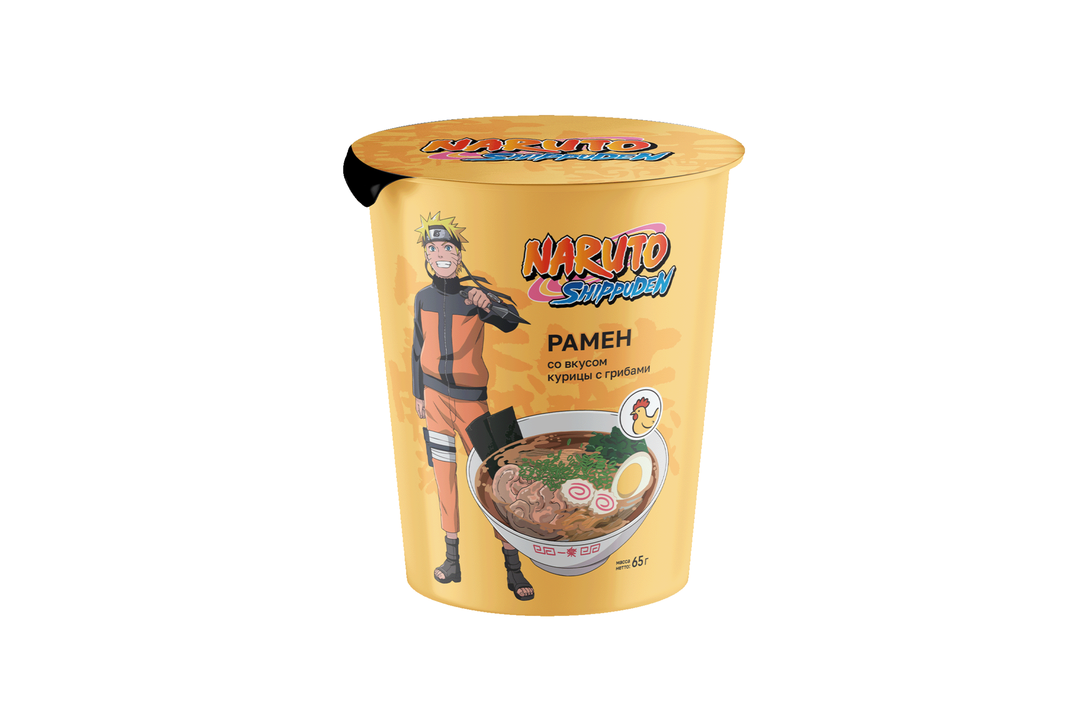 

Лапша Naruto Shippuden рамен курица с грибами 65 г