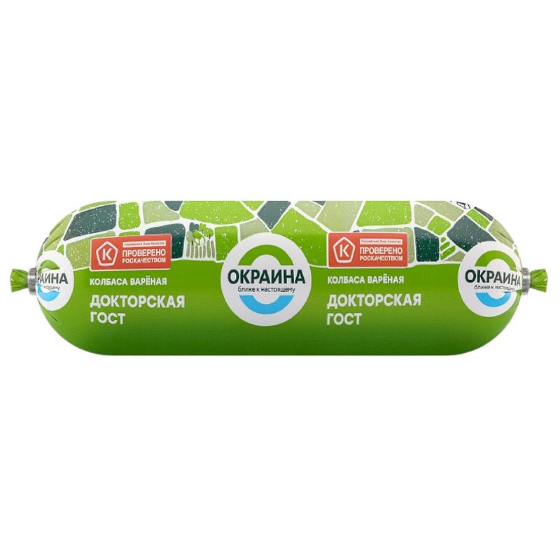 

Колбаса Окраина Докторская вареная 400 г