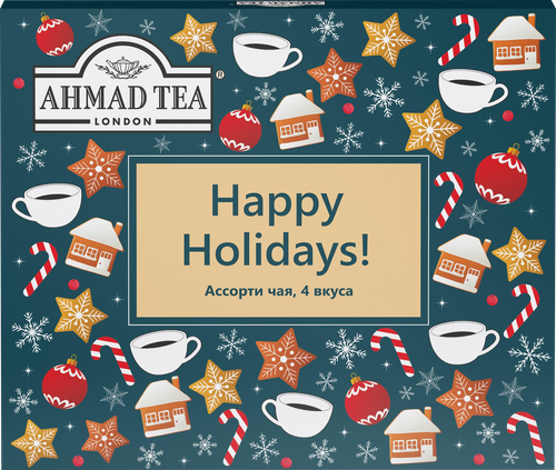 

Чай подарочный Ahmad Tea Пожелания ассорти пакетированный 35 г, дизайн упаковки в ассортименте