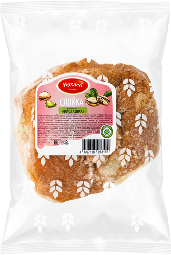 

Слойка Ярхлеб с фисташковой начинкой 120 г
