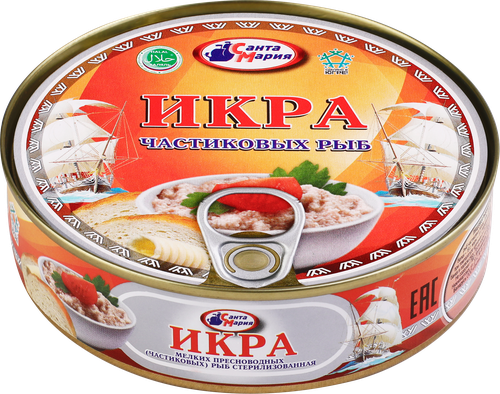 

Икра частиковых рыб САНТА МАРИЯ, 170г