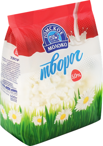 

Творог Томское молоко 5% 500 г