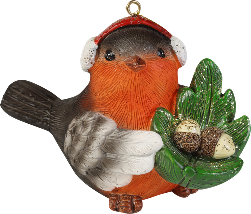 

Украшение елочное Homeclub Снегирь 9.5 см дизайн в ассортименте