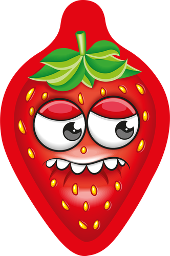 

Жевательный мармелад Канди Клаб Клубничка с кислой начинкой 1 шт. 12 г