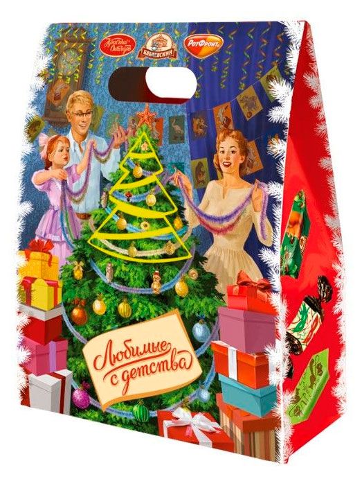 

Подарочный набор Любимые с детства Ярмарка чудес дизайн в ассортименте 550 г