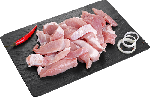 Поджарка из свинины вес до 500г