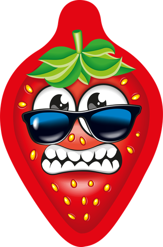 

Жевательный мармелад Канди Клаб Клубничка с кислой начинкой 1 шт. 12 г