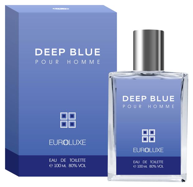 

Tуалетная вода мужская Euroluxe Deep Blue