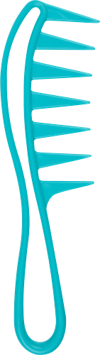 Расческа Zinger Mix Color гребень для волос 1 шт в ассортименте