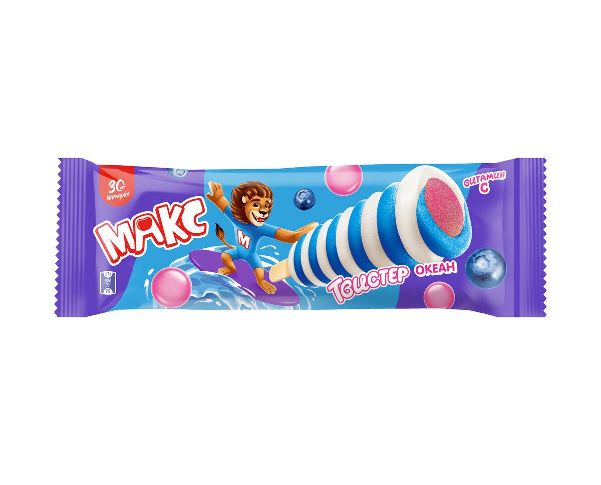 

Фруктовый лед Max Twister Океан 67 г