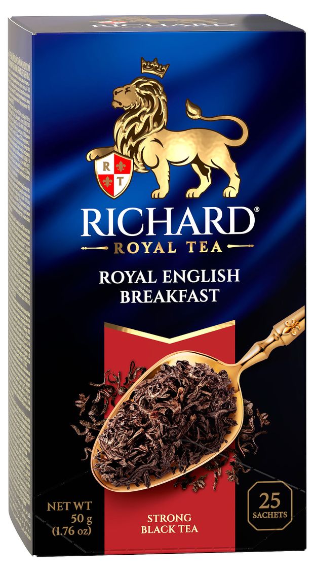 

Чай черный Richard Royal English Breakfast 25 пакетиков 50 г