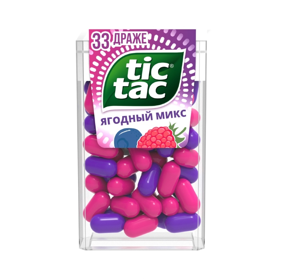 

Драже Tic Tac Ягодный микс, 16 г