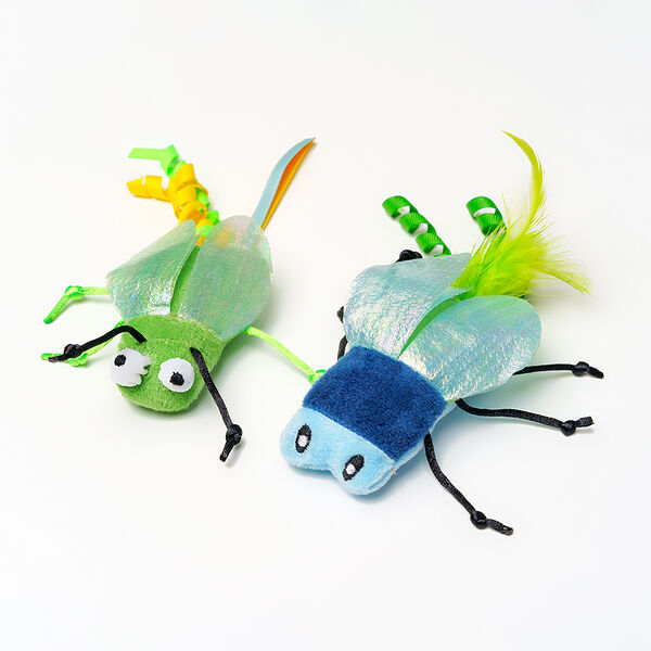 Игрушка Rurri для кошек Насекомые 2 шт.