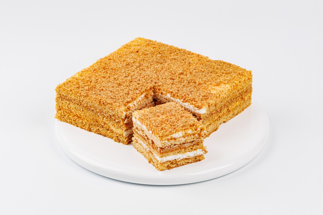 

Торт Медово-сметанный заморозка Продукт замороженный