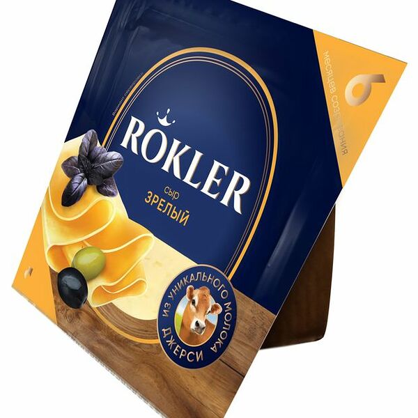 Сыр Rokler зрелый 50% бзмж 200 г