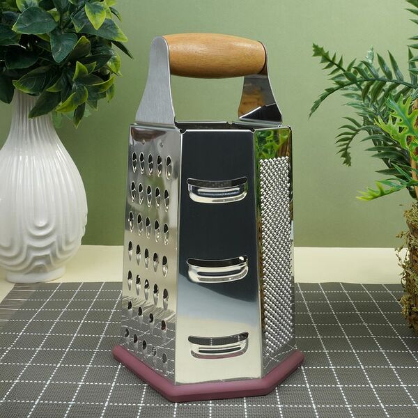 Тёрка шестигранная, O'Kitchen, 14х12х24 см, в ассортименте
