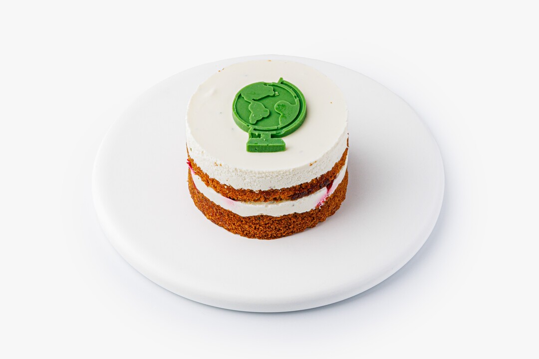 

Торт Атлас вкуса Малина матча и базилик 300 г