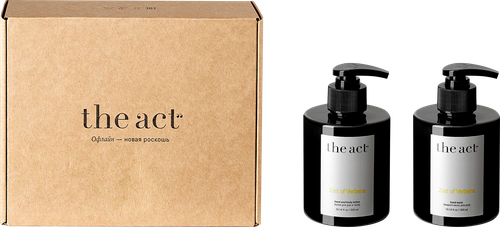 

Подарочный набор The Act Verbena: мыло и крем 600 мл