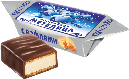 

Конфеты Новосибирская ШФ Волшебная метелица с вафлями 200 г