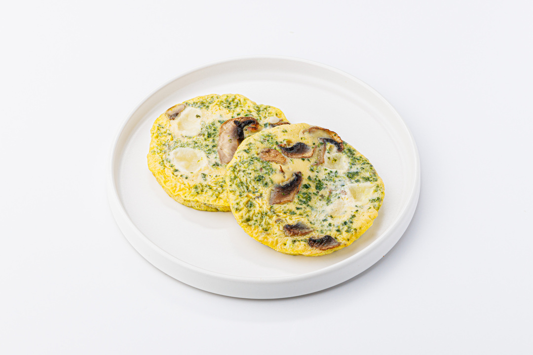 

Омлет ВкусВилл с моцареллой, грибами и шпинатом 120 г