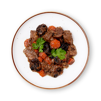 

Говядина с черносливом по-кубански Россия вес