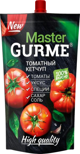 

Кетчуп Master Gurme Томатный первой категории 300 г