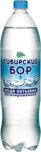 

Вода негазированная Сибирский Бор питьевая 1,5 л