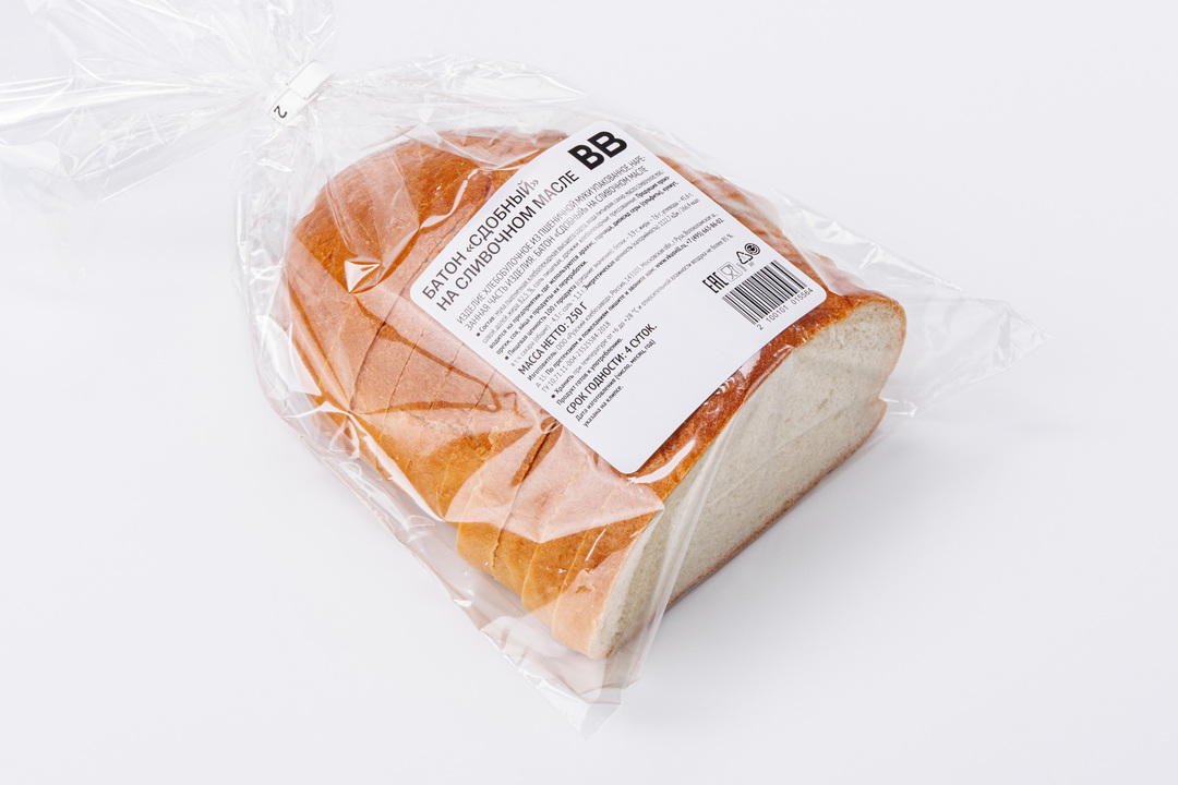 

Батон ВкусВилл Сдобный на сливочном масле в нарезке 250 г