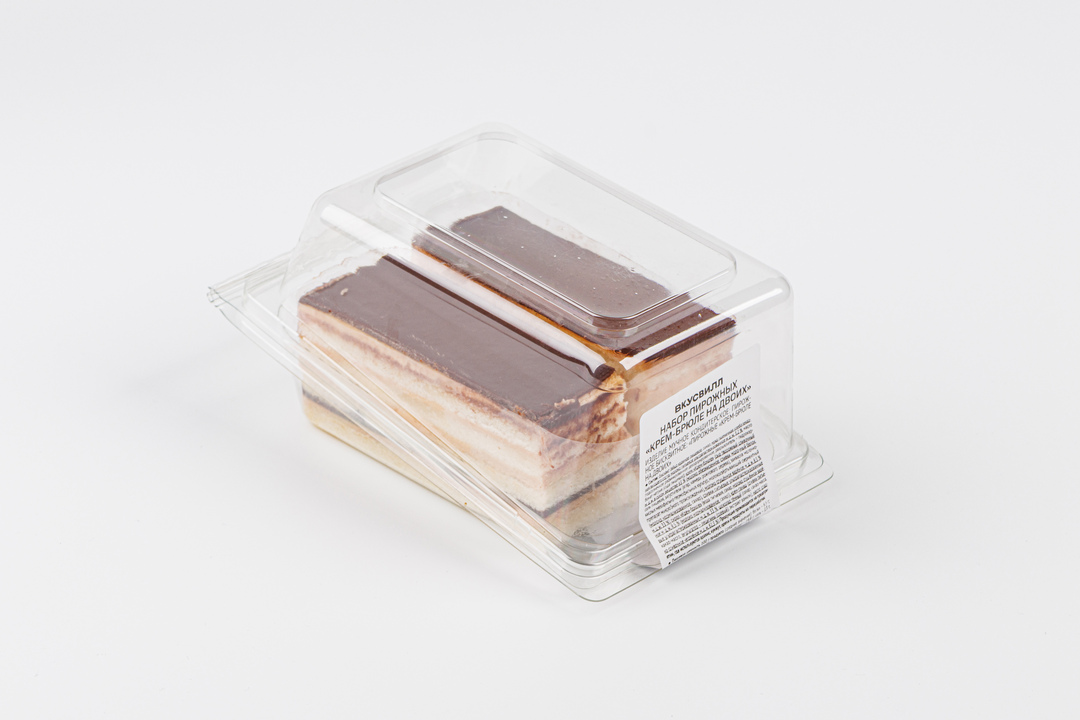 

Набор пирожных ВкусВилл Крем-брюле на двоих 200 г