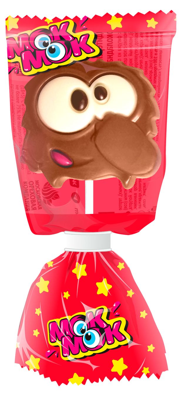 

Шоколад фигурный Капля радуги Шокомонстрики с печеньем на палочке, в ассортименте 24 г