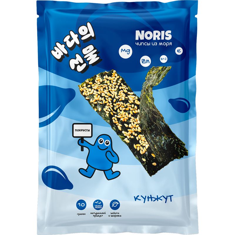 

Чипсы Noris нори с кунжутом 10 г