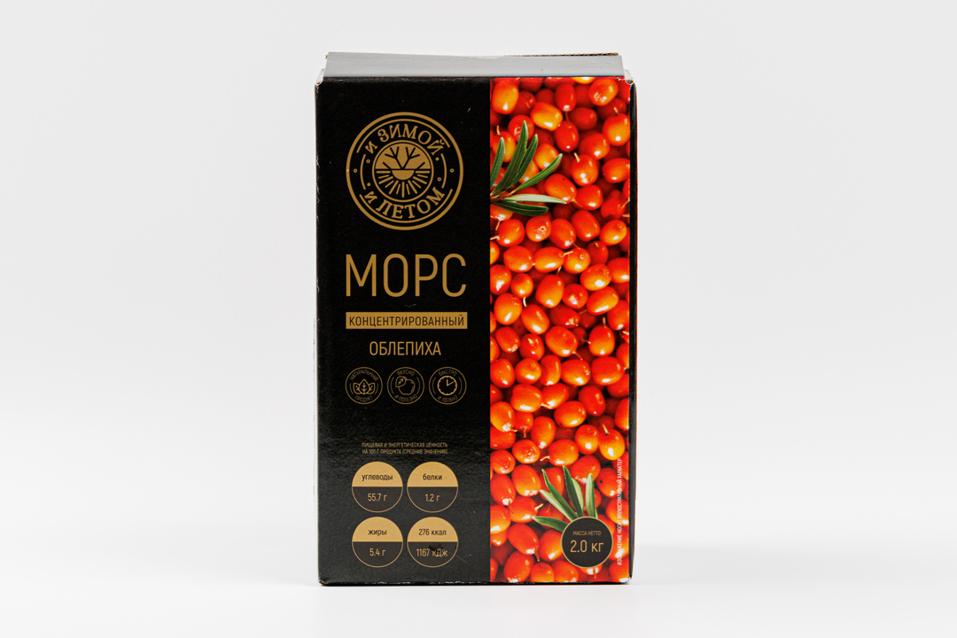 

Морс И Зимой И Летом облепиховый концентрированный 2 кг