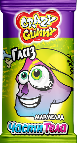 

Мармелад Канди Клаб Части тела 1 шт. в ассортименте 10 г