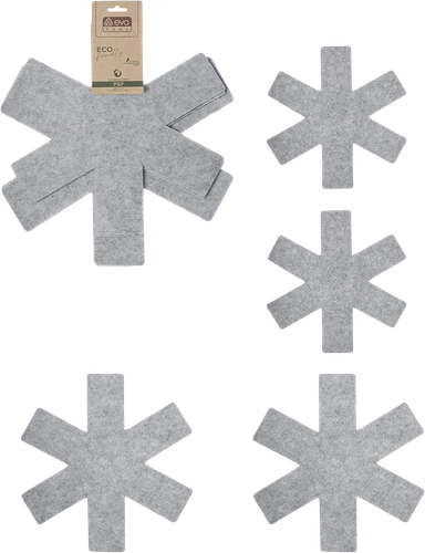 

Набор салфеток Eva для хранения посуды войлок арт. Е7904 4 шт.