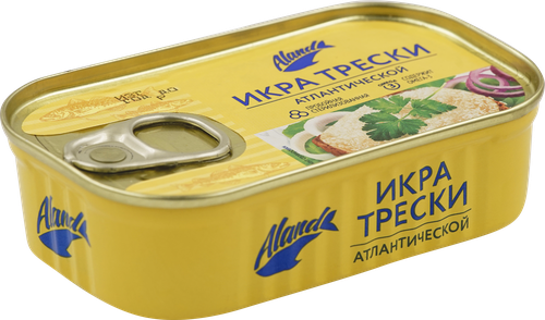 

Икра трески атлантической Aland пробойная 120 г