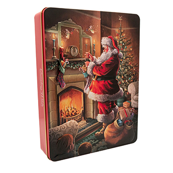 

Печенье Grandma Wild's Embossed Santa By The Fire 400 г