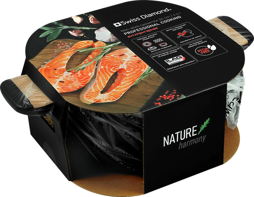 

Кастрюля Swiss Diamond Nature harmony 24х11.5 см антипригарное покрытие с крышкой 4.4 л 20000007204