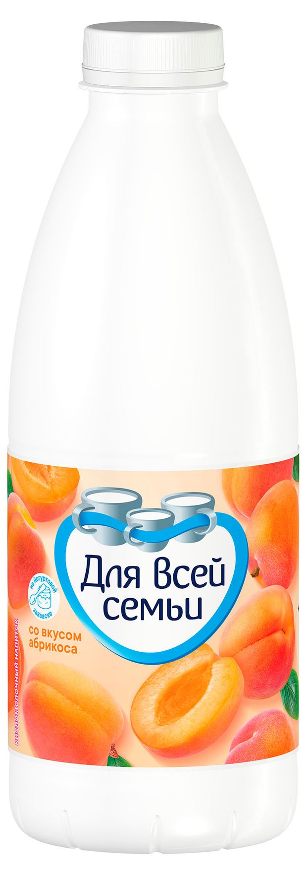 

Напиток кисломолочный Для всей семьи Абрикос 1% БЗМЖ 930 г