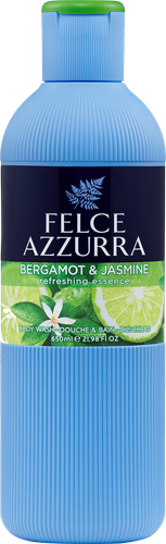 

Гель для душа Felce Azzurra Бергамот и жасмин 650 мл