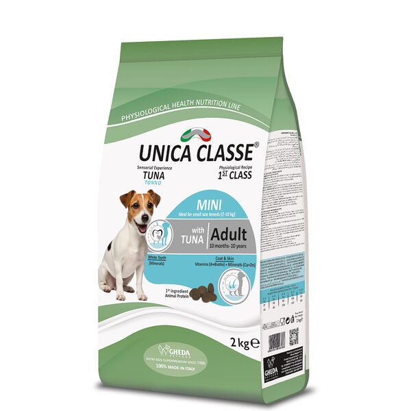 Корм UNICA сухой для собак мелких пород с тунцом 2 кг
