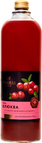 

Морс Premium Club Клюквенный 1 л