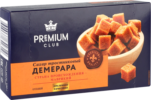 

Сахар тростниковый Premium Club кусковой