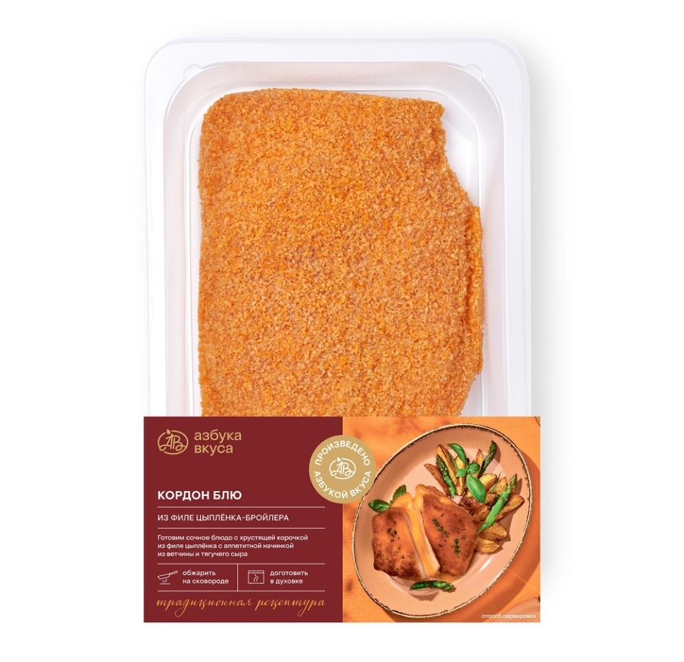 

Кордон Азбука Вкуса блю из цыпленка-бройлера 290 г