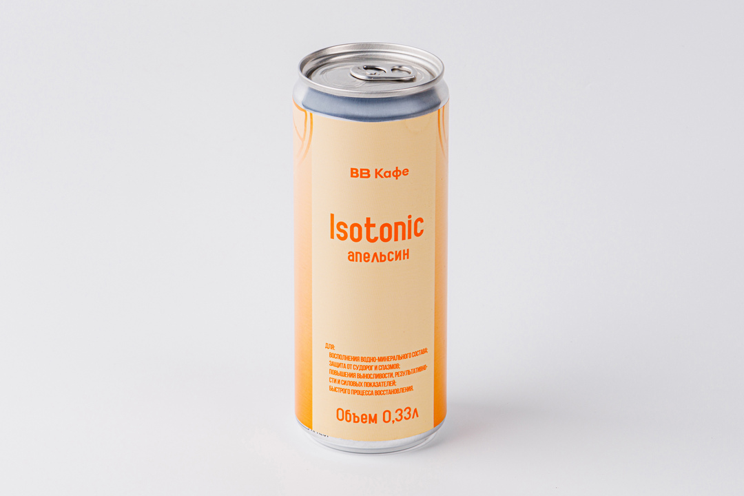 

Напиток сокосодержащий ВкусВилл Изотоник со вкусом апельсина, кафе 330 мл